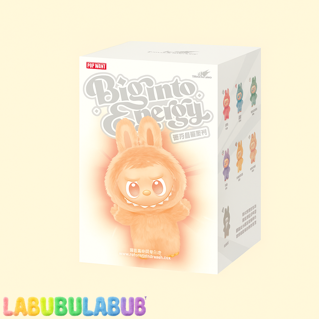 The Monsters Big Into Energy Blind Box Plush Pendant (17 cm)